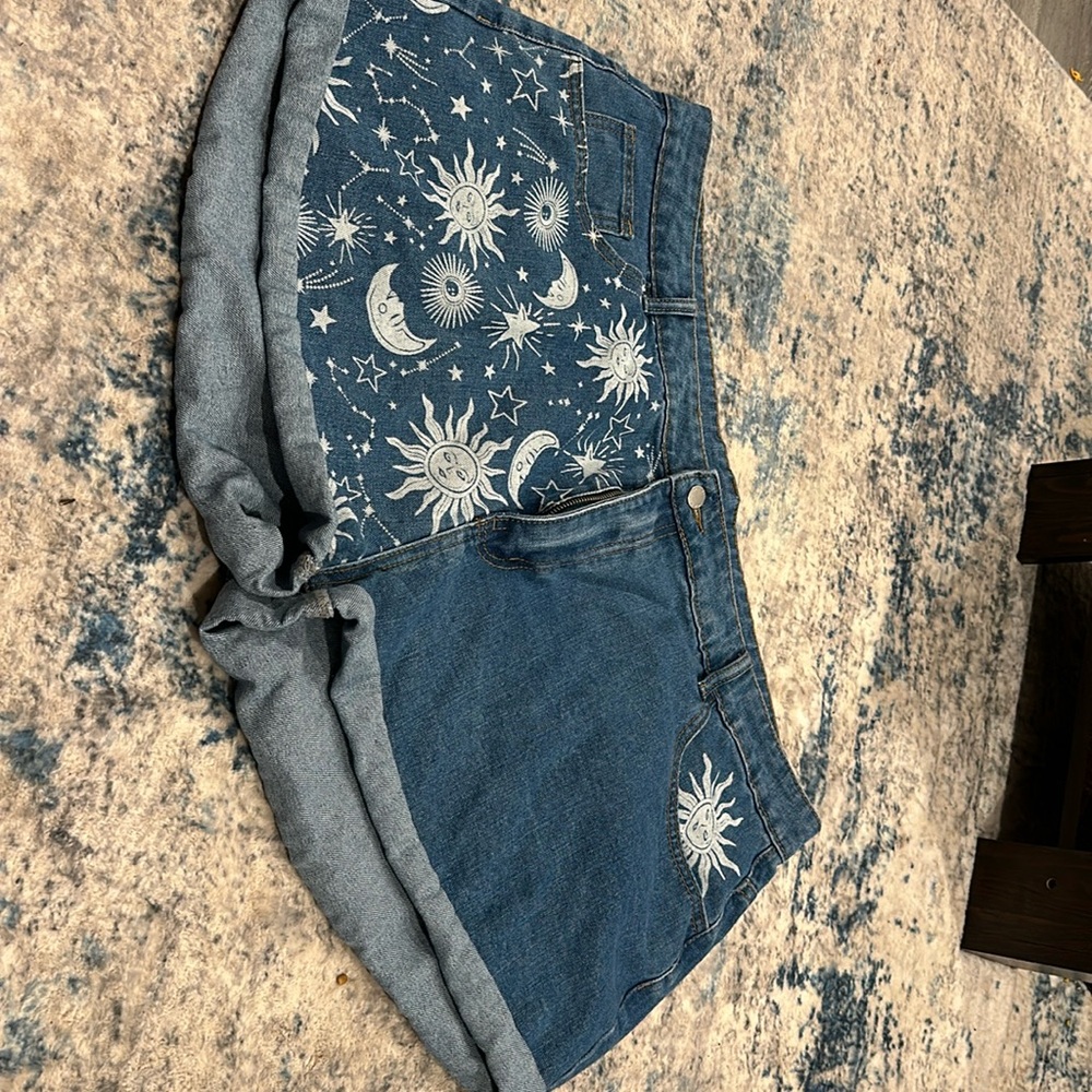 Sun and stars 4x shorts from SHEIN